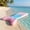 B, variant on Sea Wave Theme Fish Tail Mesh Inflatable Water Float Foldable Floating Rest Mat For Pool Outdoor Summer