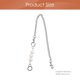 thumbnail image 2 of unbranded Extensible De Plateadas Para Bolso De Hombro Y Accesorios DIY, 2 of 8