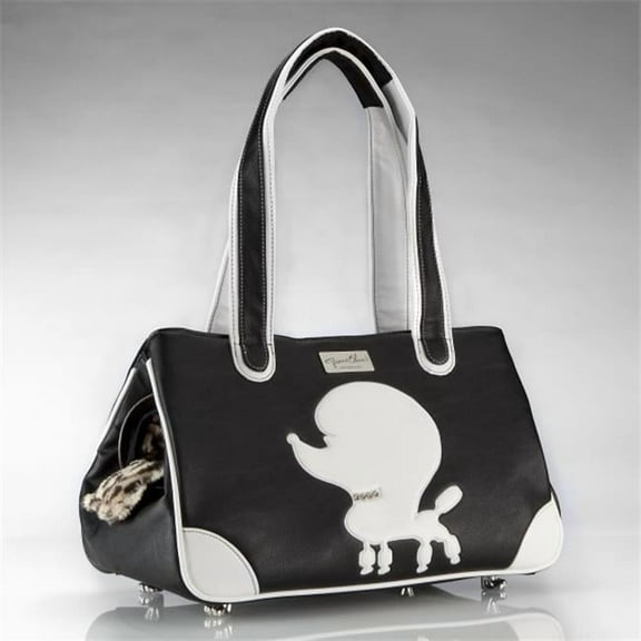 PP-B-FL Pampered Poodle Faux Leather, Black