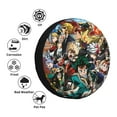 thumbnail image 4 of Anime Boku No Hero Spare Tire Cover Waterproof Dust-Proof Universal Wheel Tire Cover Protector Accessories 14" 15" 16" 17", 4 of 7