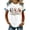 White, variant on 250 Anniversary USA Shirt Womens Tops Jean Shirts for Women Denim Patchwork Short Sleeve Crew Neck Shirts 1776-2026 250Th American Birthday Flower Printed Shirt Graphic Tees Black L