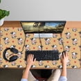 thumbnail image 4 of Long Mouse Pads for Desk,Orange Cow Heart Pattern Desk Mats on Top Of Desks, Desk Mouse Pad Extra Large with 3mm Non-Slip Base and Stitched Edge for Gaming,Office,Work,Home 47.3"x23.6", 4 of 6