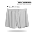 thumbnail image 1 of Pantalones Ropa interior para hombre Talla grande Sueltos Elásticos Pijamas para el hogar Cómodos Pantalones cortos deportivos transpirables y frescos, 1 of 6