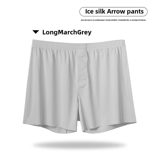 Pantalones Ropa interior para hombre Talla grande Sueltos Elásticos Pijamas para el hogar Cómodos Pantalones cortos deportivos transpirables y frescos
