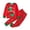 Red, variant on Wenfanal Little Child Boys Pajamas Kids Girls Pajamas Set Toddler Baby Kids Boys Christmas Pajamas Sleepwear Tops Pants Outfits Set Casual Clothes Size 5-6 Years,Red