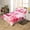 Paris Pink, variant on Erosebridal Crystl Glitter Comforter Cover Twin,Music Guitar Bedding Twin Size,Bling Sequin Print Duvet Cover Twin,Lightweight Princess Bedroom Decorative,Reversible,3pcs(No Comforter)