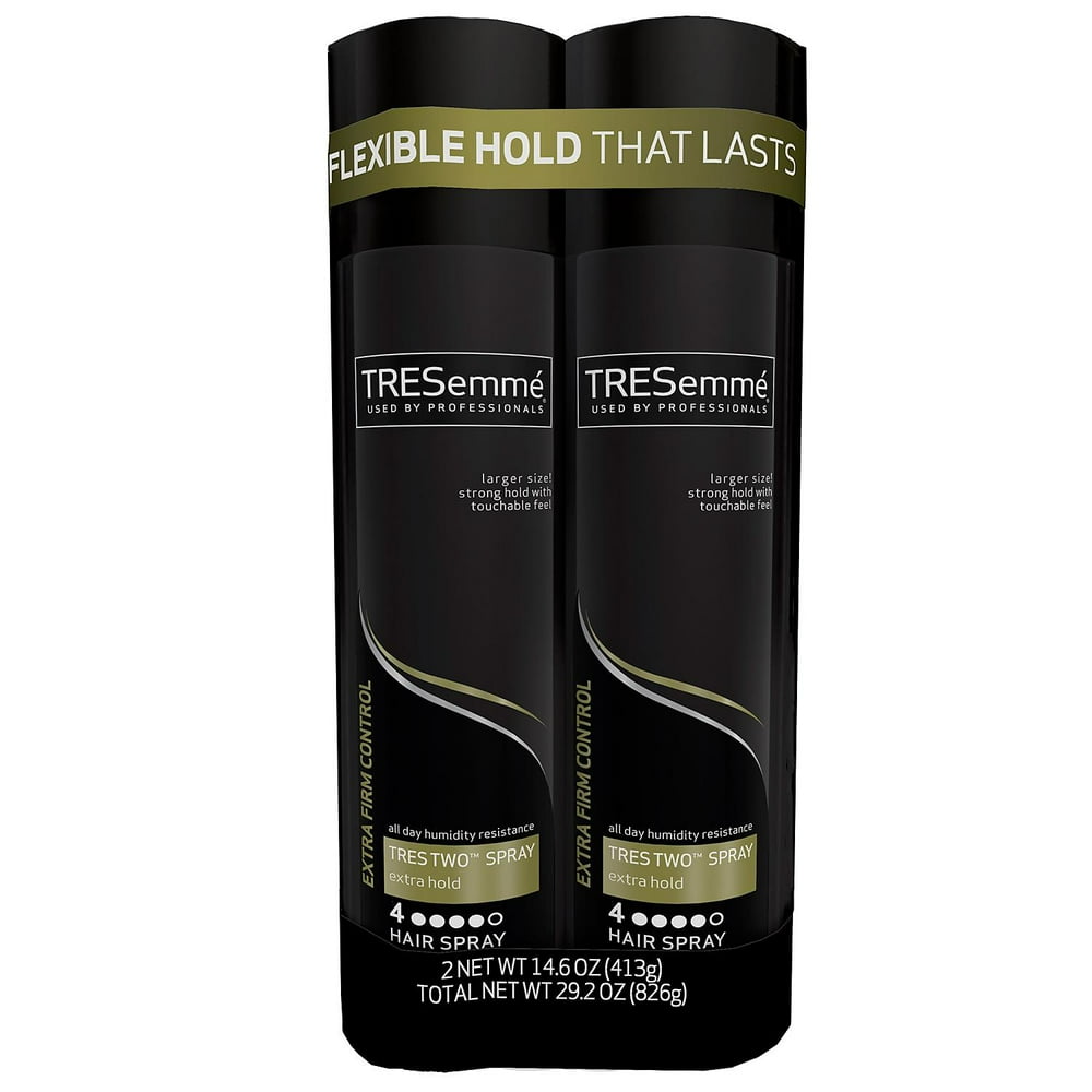 The TRESemme Hair Spray, Extra Firm Control (14.6 oz., 2 pk.) Walmart