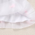 thumbnail image 5 of IWEMEK Flower Girl Dresses for Wedding White Princess Formal Evening Mesh Dress First Communion Dress Size 2-3Y, 5 of 8