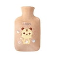 thumbnail image 2 of SSZMDLB under $5 4Pcs Hot Water Bottle, Warm Water Bag, Hot Water Bottle for Body, Long Lasting Heat, Microwave Safe Compress for Cramps, Aches, Muscle Soothing, Use on Waist, Stomach, Back, 2 of 9