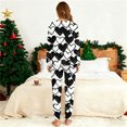 thumbnail image 7 of CLOISE Pajamas for Women Set Long Sleeve Valentines Pjs Sets Pockets Tops and Pant Heart Lounge Set 2 Piece Sleepwear White, 7 of 7