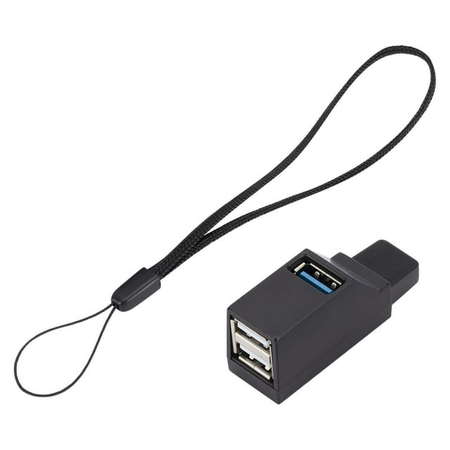 Concentrador USB 3.0 Macarena Divisor de concentrador USB 3 puertos Portable Mini