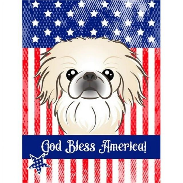 Carolines Treasures BB2151CHF Pekingese Canvas House Flag