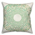 thumbnail image 2 of Creative Products Round Green Dashes 20x20 Indoor / Outdoor Pillow, 2 of 2