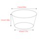 thumbnail image 3 of Worallymy 100 piezas Cupcake Liners antiadherente a prueba de aceite Muffin cajas de papel tazas para hornear molde color al azar Worallymy JD735809712, 3 of 7