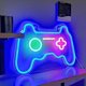 thumbnail image 1 of Letrero luminoso de neón con mando a distancia y luz LED alimentada por USB para decoración de juegos, ideal para dormitorio, sala de juegos, bar, regalo para niños, decoración de fiesta (azul) Bett, 1 of 5