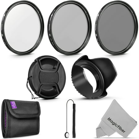 67MM Altura Photo UV CPL ND4 Filter Kit and Accessory Bundle for Lenses with a 67mm Filter