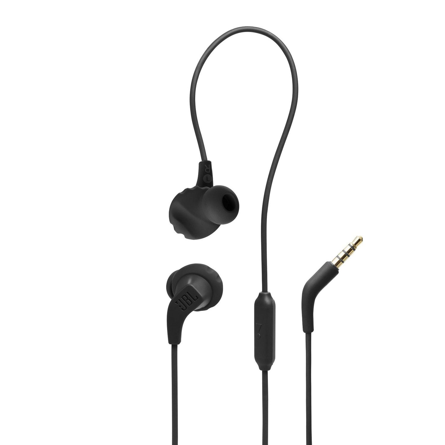 JBL Endurance Run 2 Black Wired Sports Earphone Walmart