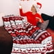 thumbnail image 3 of Uuiauoio Christmas Decorative Throw Blanket Print Decoration, Soft Flannel Winter Blankets for Couch Bed Sofa, Holiday Home Decor, Xmas Festival Gifts,Winter Warm Sofa Decoration Cover Blanket, 3 of 5