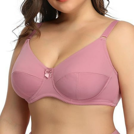 

Ruhiku GW Women s Bra - Pack Comfort Molded Microfiber Bra with Lace Trim