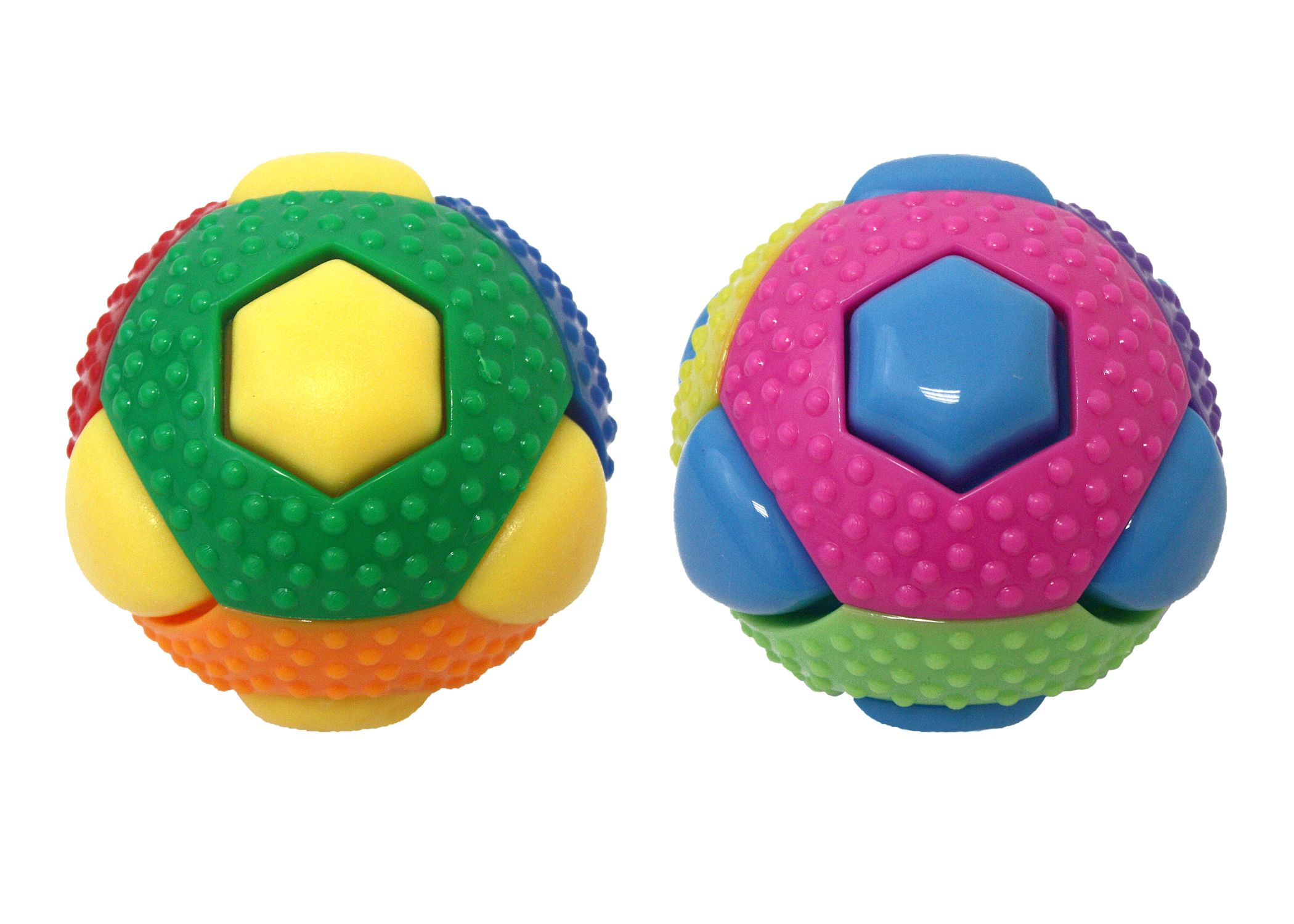 Multipet Theo TPR Ball Dog Toy, Assorted, 8 Squeakers