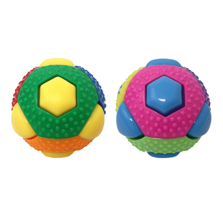 Multipet Theo TPR Ball Dog Toy, 8 Squeakers photo 2