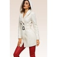 thumbnail image 1 of Abrigo Elegante con capucha Hueso Chica, 1 of 2