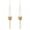 Brown + Cream + Cement + Cotton+9, variant on TENGDA Set Of 3 Thornton Round Indoor Outdoor Nesting Garden Decor Flower Planters