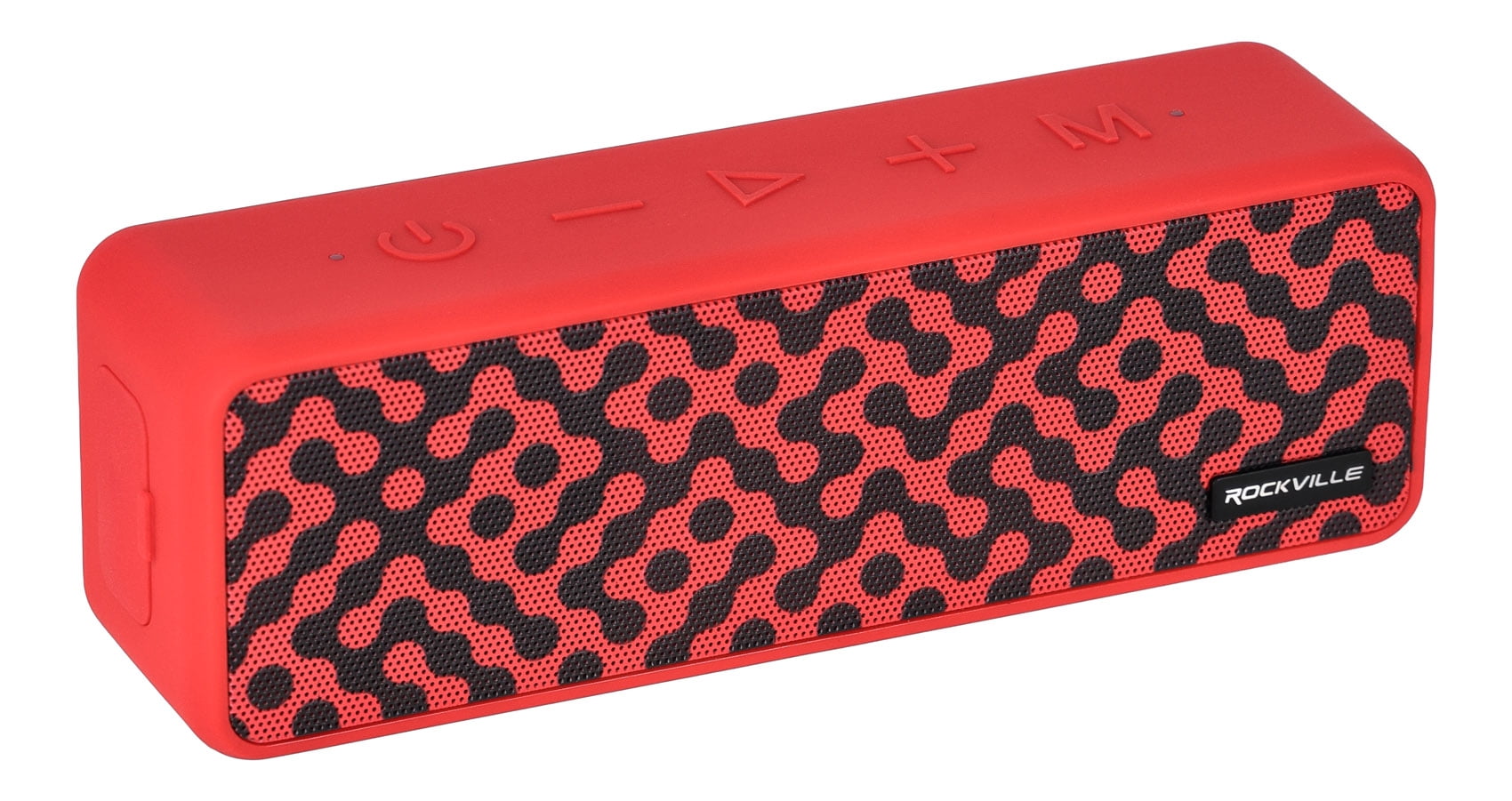 (2) Rockville Faze Red 50w Portable Bluetooth Speakers w/TWS Wireless Linking