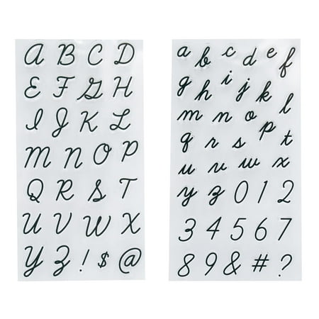 UPC: 0191518392012 | New Cursive Clear Stamp by Recollections™