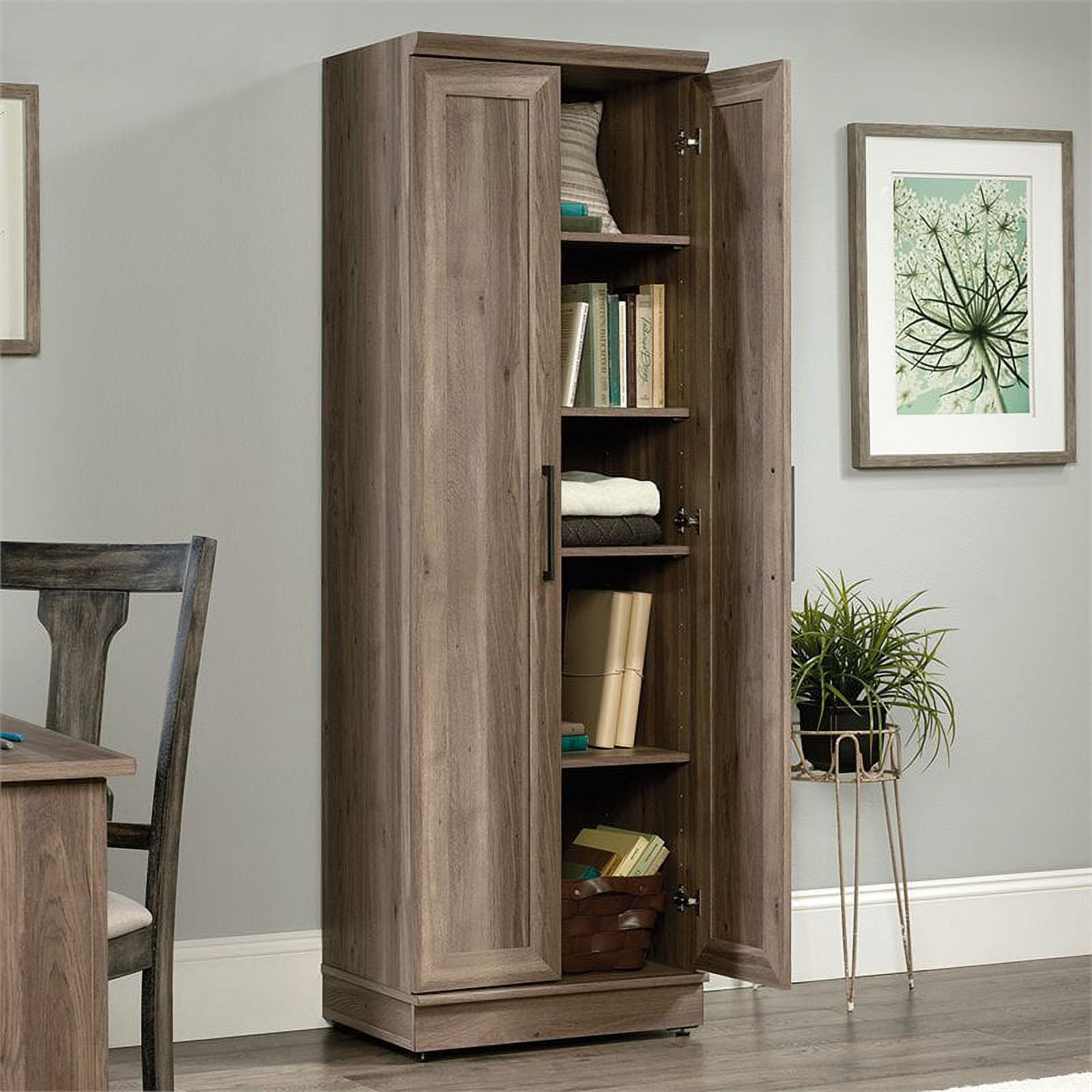 Sauder HomePlus Storage Cabinet in Pacific Maple