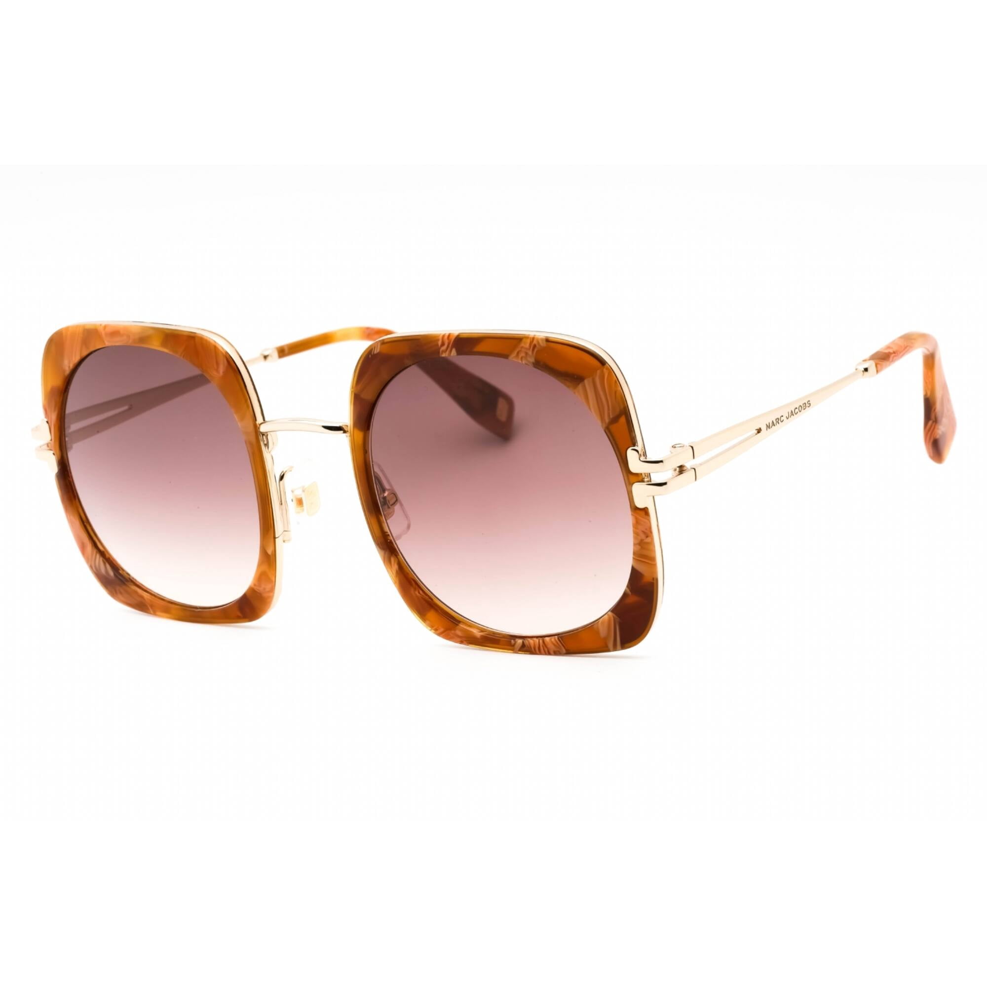 Marc Jacobs MARC 730/S Gold Havana Geometric Octagon Sunglasses NEW w/ Case Marc Jacobs MARC 837/S 06J HA Sunglasses Gold Havana - eye  main image 2