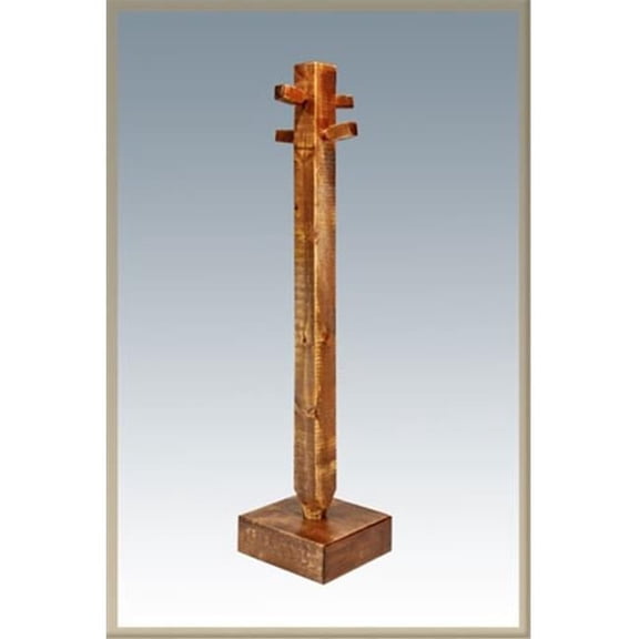 Homestead Collection Childs Coat Tree Stained and Lacquered