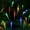 1-multicolor, variant on Solar Icicle Lights Garden, Waterproof 5M 20LED Twinkling Ice Cone String Lights Window Hanging Decorative Fairy Lights 8Mode for Outdoor Indoor Home Christmas Tree Wedding-