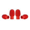 thumbnail image 2 of 4 piezas de silicona Drum Stick Practice Tip Head Drumstick Mute Damper (Rojo) Ndcxsfigh Nuevos Originales, 2 of 9