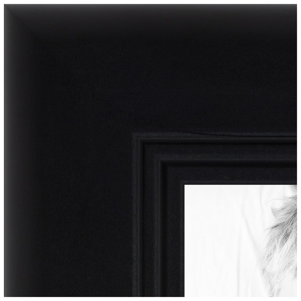 ArtToFrames 20x28 Inch Black Picture Frame, This Black Wood Poster Frame is Great for Your Art