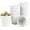 White, variant on White 4 Inch, Terracotta Clay Pots with Drainage Holes, Pack of 24, for Succulents and Plants, DIY Crafts