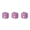 thumbnail image 1 of yingyy Emergency Organizer for Zipper Closure Household Empty Storage Bag Classification Dust-proof Students Survival Package Case Purple Large 3Set, 1 of 6