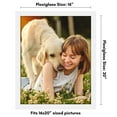 thumbnail image 5 of Americanflat 16x20 Picture Frame with Polished Plexiglass Wide Photo Frames Vertical Horizontal Epic - White, 5 of 7