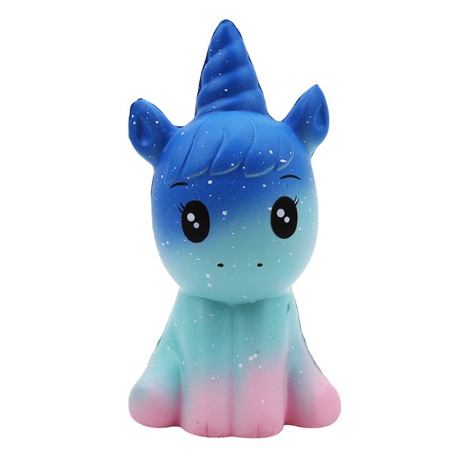 Juguete De Descompresión De Rebote Lento De Unicornio De Dibujos Animados, Juguete Para Aliviar El Estrés Para Apretar Animales seitruly FN006719-03