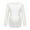 White, variant on Fengqque Comfortable and Convenient Women's Nursing Tops Solid Color Long Sleeve Pregnant Casual Clothes Top