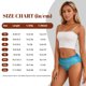 thumbnail image 4 of Balery Crystal Clear Ocean Waves Ropa Interior de Algodón para Mujer con Dibujo – Braguitas Cómodas y Elásticas, Estilo Clásico-X-Large, 4 of 6