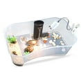 thumbnail image 1 of Boîte de Vivarium Tortue Reptile pour Aquarium avec Rampe de Protection, 1 of 8