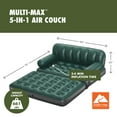 thumbnail image 4 of Ozark Trail Multi-Max 5-in-1 Inflatable Air Couch, 4 of 11