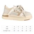 thumbnail image 2 of Zapatillas De Deporte Casuales Para Mujer Zapatos Deportivos Cómodos Zapatos Para Correr Transpirable (39) Blanco, 2 of 8