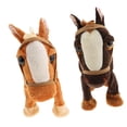 thumbnail image 1 of 2pcs Caballo Electrónico Musical CUTICAT Walking Horse Toy para niños Naranja, 1 of 8