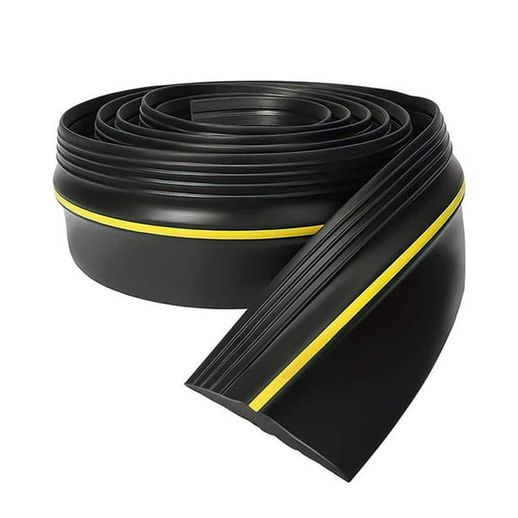 16.5 ft. Weatherproof Rubber Garage Door Bottom Seal ThresholdStrip