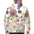 thumbnail image 7 of Sikiie Autumn Garden Men's Hoodie, Essentials Hoodie, Sweatshirt, Pullover Hooded Sweatshirt for Men-4X-Large, 7 of 7