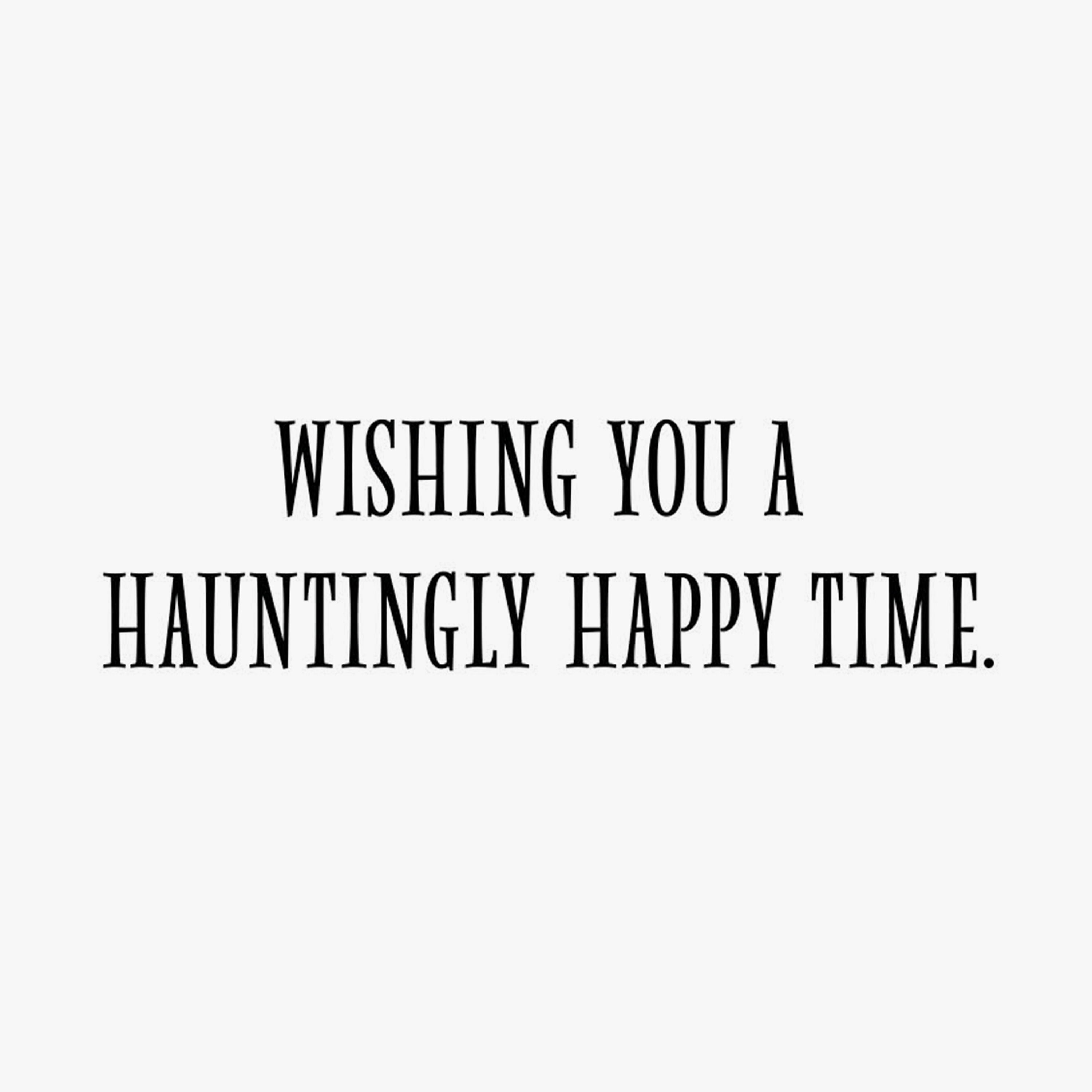 Hallmark Halloween Cards (Vintage Spooky Sign), Pack of 6, 6 Count