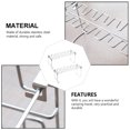 thumbnail image 4 of KONTONTY 2 Pcs Grille Pliante en Acier Inoxydable pour Barbecue Pique-Nique Argent, 4 of 8