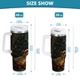thumbnail image 3 of 30 oz Stainless Steel Tumbler Vacuum Insulated Leak Proof Stainless Steel Coffee Cup Water Bottles Christmas Sheep, 3 of 9